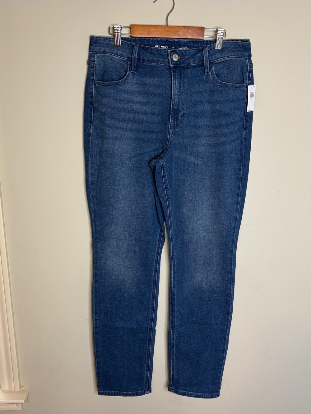 Old Navy High Rise Wow Straight Jeans Size 10 NWT